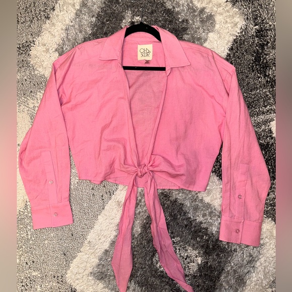 NWOT Chaser Rosewater Toe Front top Size S - Picture 3 of 3